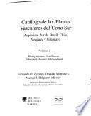 Catalogue of the vascular plants of the Southern Cone (Argentina, Southern Brazil, Chile, Paraguay, and Uruguay)