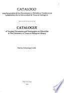 Catalogue of Yucatan documents and newspapers on microfilm in the University of Texas at Arlington Library