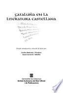 Cataluña en la literatura castellana