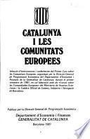 Catalunya i les Comunitats Europees