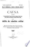 Causa contra Trinidad Alted Fornet, Emiliano Iglesias Ambrosio, Luis Zurdo de Olivares y Juana Ardiaca Mas