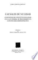 Causales de nulidad
