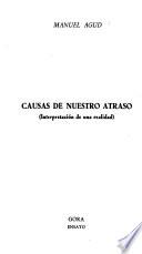 Causas de nuestro atraso