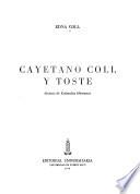 Cayetano Coll y Toste