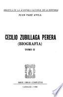 Cecilio Zubillaga Perera