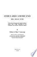 Cédulas de Felipe V, 1700-1746