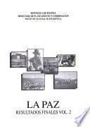 Censo 92 INE: La Paz