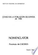Censo de la población de España de 1981