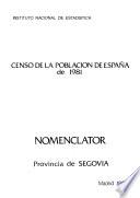 Censo de la población de España de 1981