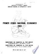 Censo económico, 1963