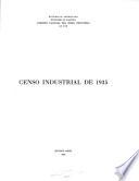 Censo industrial de 1935