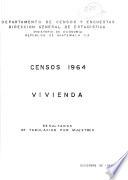 Censos [de la] vivienda