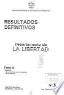 Censos nacionales 1993, IX de población, IV de vivienda: La Libertad (2 v.)
