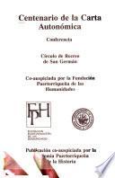 Centenario de la Carta Autonómica