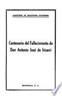Centenario del fallecimiento de Don Antonio José de Irisarri