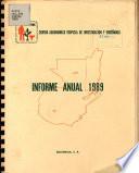 Centro Agronomico Tropical de Investigacion Y Ensenanza Catie Informe Anual 1989