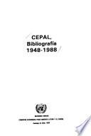 CEPAL, bibliografía 1948-1988