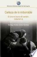Certeza de lo imborrable