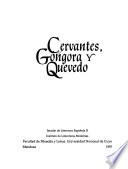 Cervantes, Góngora y Quevedo