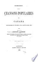 Chansons populaires du Canada