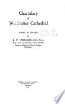 Chartulary of Winchester Cathedral
