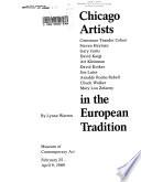 Chicago Artists in the European Tradition