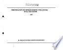 Chronology of Human Rights Violations in El Salvador