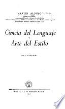 Ciencia del lenguaje y arte del estilo