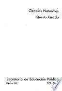 Ciencias naturales: Quinto grado
