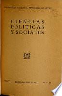 Ciencias políticas y sociales