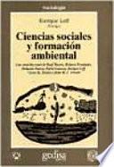 Ciencias sociales y formación ambiental