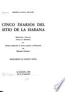 Cinco diarios del sitio de La Habana