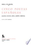 Cinco poetas españoles