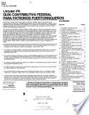 Circular PR, guía contributiva federal para patronos puertorriqueños