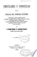 Circulares y consultas de la Fiscalía del Tribunal Supremo