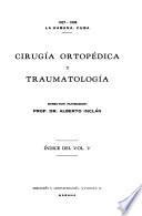 Cirugía ortopédica y traumatologia ...