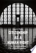 Citizenship as a Human Right