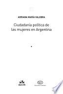 Ciudadanía política de las mujeres en Argentina