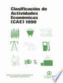 Clasificación de actividades económicas CAE 1990