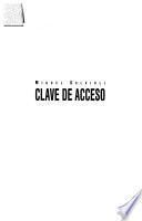 Clave de acceso