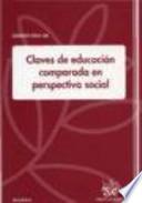 Claves de educación comparada en perspectiva social