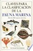 Claves para la clasificación de la fauna marina