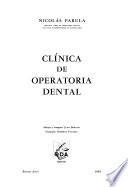 Clínica de operatoria dental