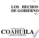 Coahuila, crónica y memoria