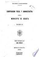 Codificación fiscal y administrativa del municipio de Bogotá