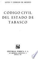 Código civil del Estado de Tabasco