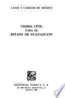Código civil para el Estado de Guanajuato