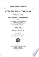 Código de comercio comentado según la doctrina y la jurisprudencia