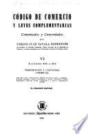 Código de comercio y leyes complementarias: Artículos 844 a 855