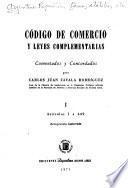 Codigo de comercio y leyes complementarias